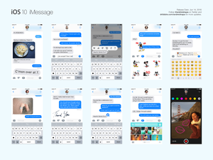 iOS 10 iMessage