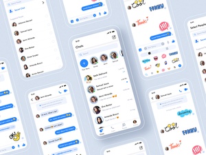 Messaging App UI Concept