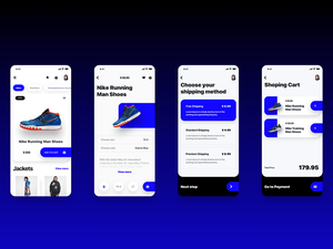 Nike iOS E-Commerce App Concept