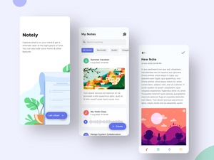 Note Taking App Concept - Notely