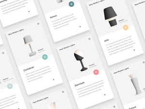 Clean Product Card View Sketch Resource
