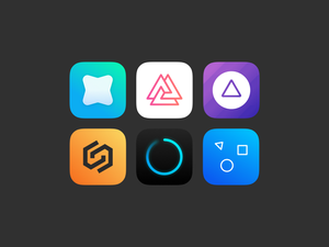 Beispiel App Icons Sketch-Ressource