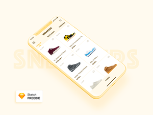 Sneakers Store App Concept