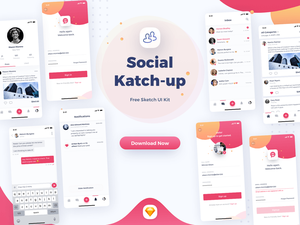 Комплект социальных приложений - Katch-Up