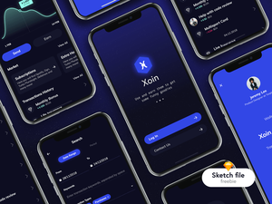 Wallet App Concept – Xoin