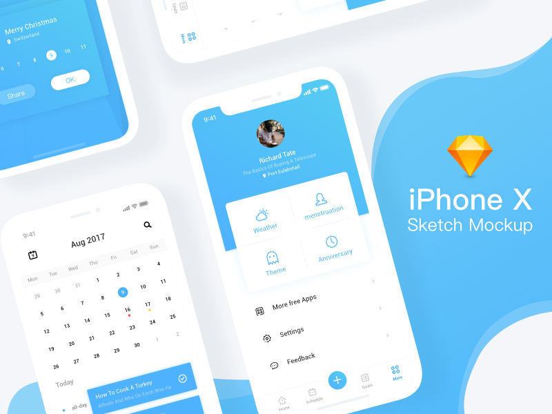 Iphone X Sketch Mockup Free Sketch App Resources Download Sketch Resource