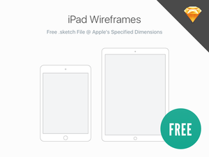 Wireframes iPad