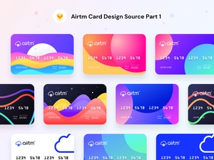 Prepaid-Kartendesigns – Airtm