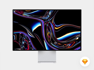 Apple Pro Display XDR Maquette