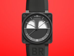 Bell and Ross Watch Mockup Sketch Resource