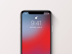 Updated iPhone X Mockup for Sketch