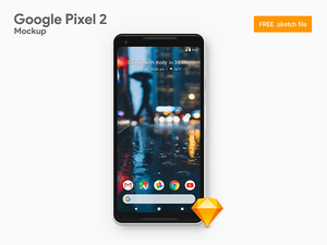 Google Pixel 2 XL Mockup