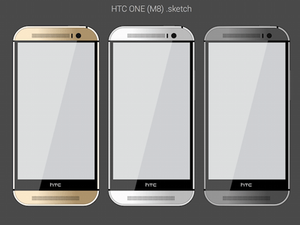 HTC One M8 Sketchnressource