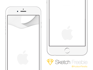 iPhone 6 and 6 Plus Sketch Resource