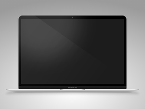 MacBook Pro Макет Sketch