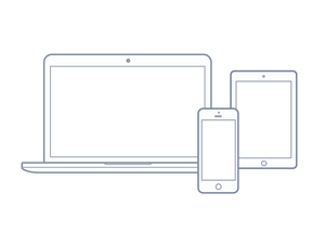 Бесплатный вектор Macbook, Ipad и Iphone SVG Ресурс