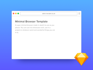 Minimal Browser Template