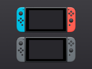 Nintendo Switch Mockup Sketch Resource