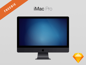iMac Pro Mockup for Sketch