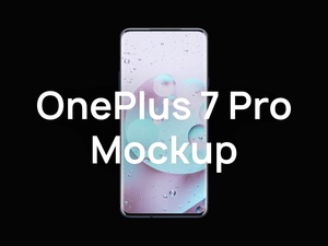 OnePlus 7 Pro Sketch Mockup
