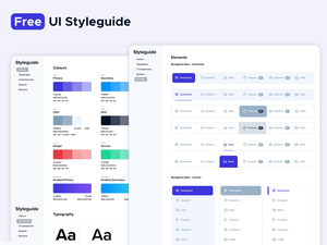 Skizzieren Sie UI StyleGuide