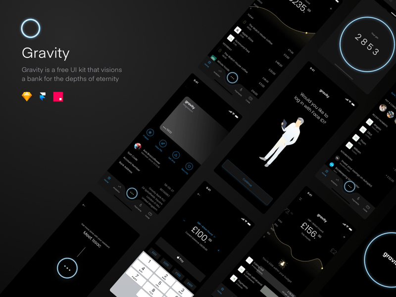 Mobile Banking App Kit – Gravity