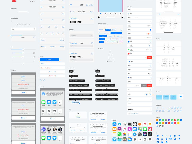 Design for iOS 13 UI Kit in Sketch  YouTube