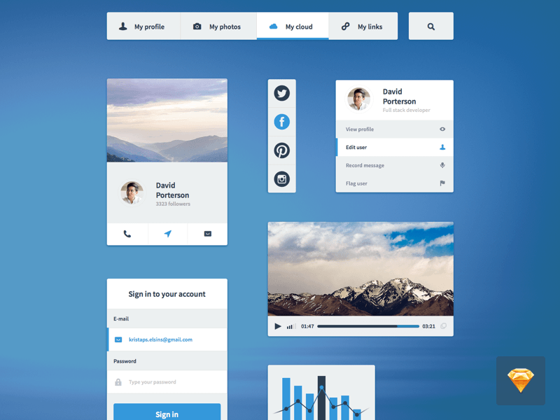 Few Sketch3 Ui Elements Sketch Resource Sketch Ui Kits Download Few Sketch3 Ui Elements Sketch Resource Sketch Ui Kits Download