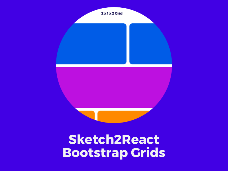 Sketch2React Bootstrap Grids Sketch Resource