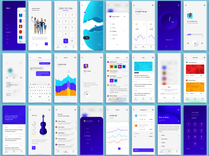 Sketch UI Kit designs, themes, templates and downloadable graphic elements  on Dribbble