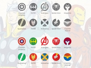Marvel Icons Sketch Resource