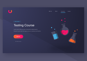 Course Landing Page Sketch Resource