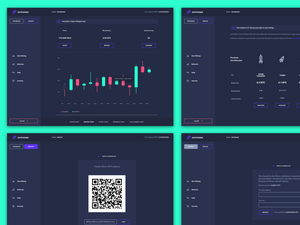 Cryptocurrency Dashboard Template Sketch Resource