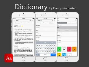 Dictionary App Sketch Resource
