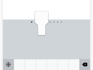 iOS Emoji Keyboard Sketch Resource