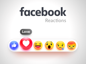 Facebook-Gradient Emoji Set Sketchnressource