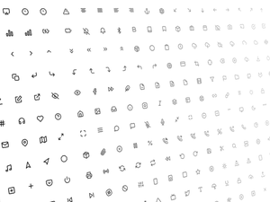 Feather Icon Set Sketch Resource