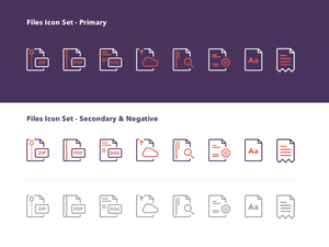 Files Icons Sketch Resource