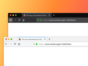 Firefox Quantum Browser Mockup Sketch Resource