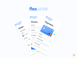 Mobile UI Kit-Bibliothek – flex.ui