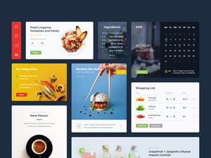 Kit d’interface utilisateur food & drink