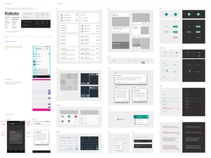 Google Material Design UI Sketch Resource