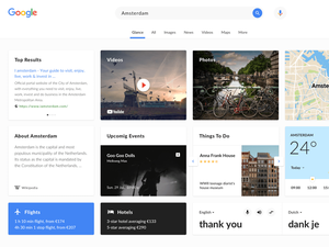 Google Search Redesign Concept Sketch Resource