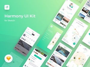 Harmony UI Kit für Sketch