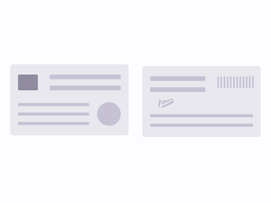 ID Card Placeholder Icons Sketch Resource