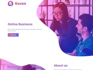 IT Company Landing Page Sketch Resource