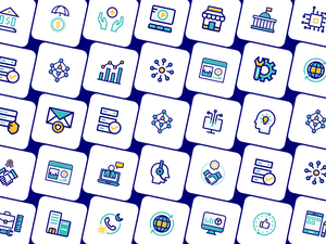 40 IT Services Icons Sketch Resource