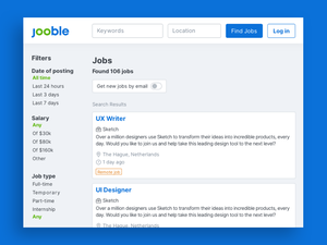 Jooble Job Search Template Sketch Resource