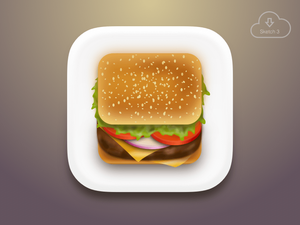 Hamburger Icon Sketch Resource