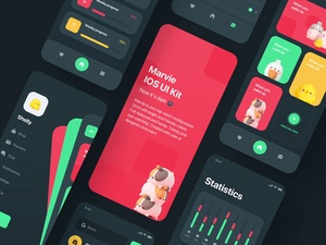 Mehrzweck-iOS-App-UI-Kit – Marvie